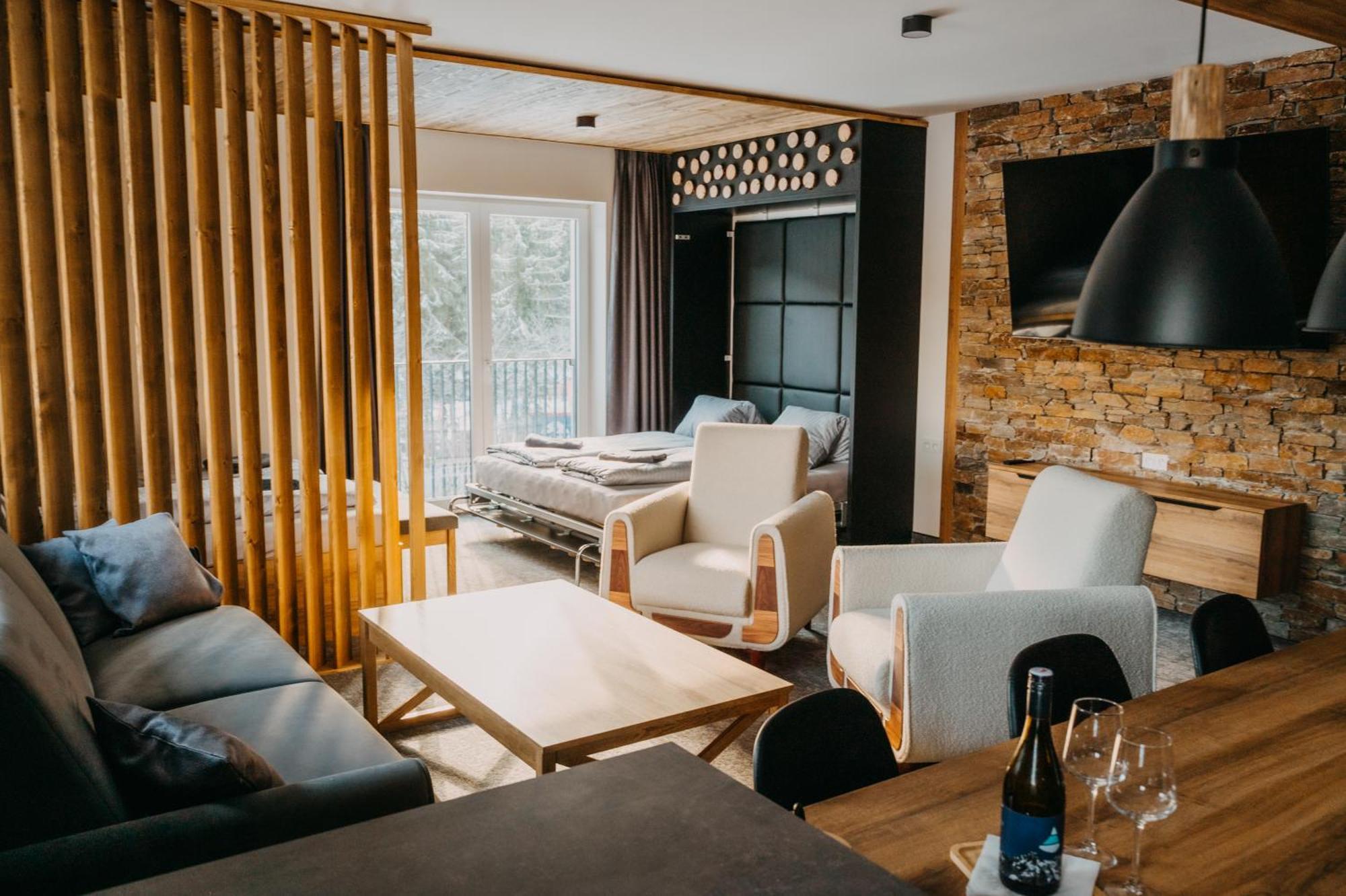 Luxusni Apartmany Domovjanka - Lysa Hora, Smrk, Kminek, Slavic Bila  Eksteriør bilde